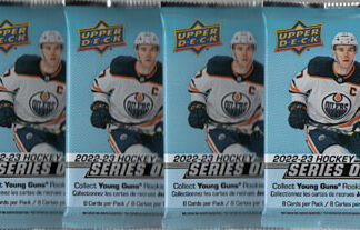 2022-23 Upper Deck Hockey Series 1, 8-Card Pussi