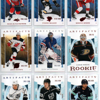 2022-23 Artifacts ROOKIE RUBY 491/499 #180 Matty Beniers RC Kraken