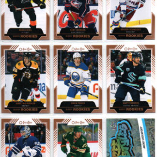 2022-23 UD Series 1 O-Pee-Chee GLOSSY BRONZE RC #R1 Lukas Reichel RC Blackhawks