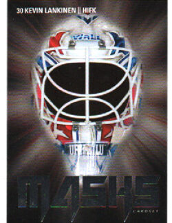 2017-18 Cardset MASKS #1of9 Kevin Lankinen (G) HIFK