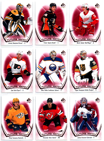 2021-22 SP Authentic FUTURE WATCH LIMITED RED #196 Kasper Bjorkqvist RC Penguins