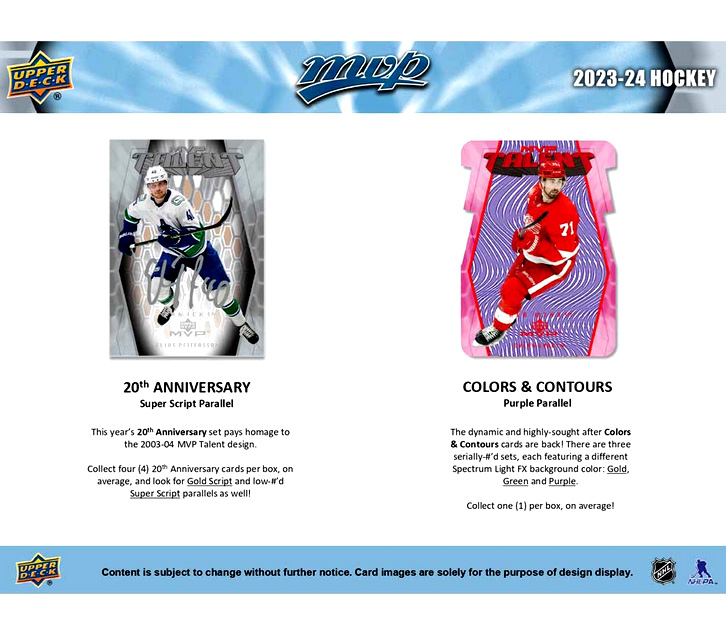 2023-24 Upper Deck MVP Hockey HOBBY Laatikko - Image 5