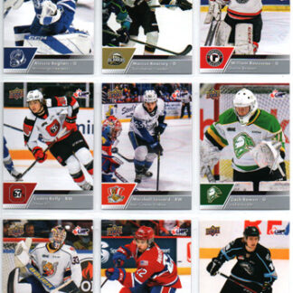 2022-23 UD CHL Hockey #207 Jonas Woo - Winnipeg Ice