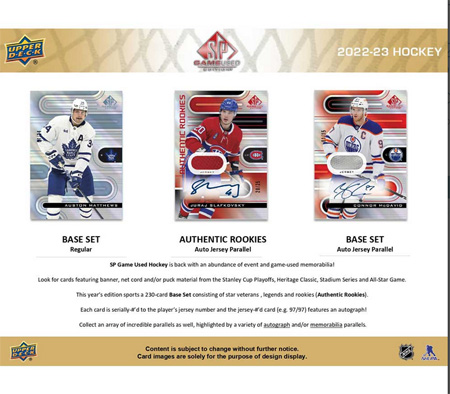2022-23 SP Game Used Hockey HOBBY Laatikko - Image 3