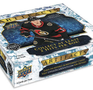 2023-24 UD Artifacts Hockey HOBBY Box Laatikko