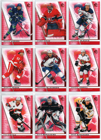 2022-23 SP Authentic Hockey RED Parallel #18 Tim Stutzle Senators