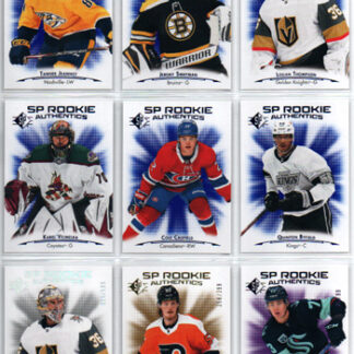 2021-22 SP Hockey ROOKIES PURPLE  05/99 #105 Kole Lind RC Kraken