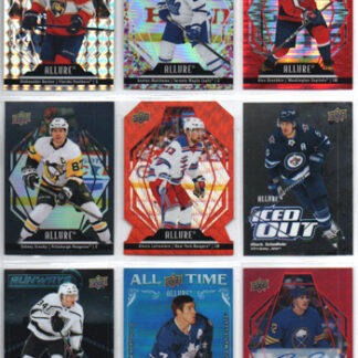 2022-23 UD Allure RED RAINBOW #72 William Nylander Maple Leafs