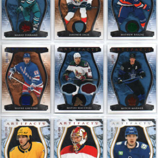 2023-24 Artifacts PARALLEL EMERALD /99 #7 Mathew Barzal Islanders