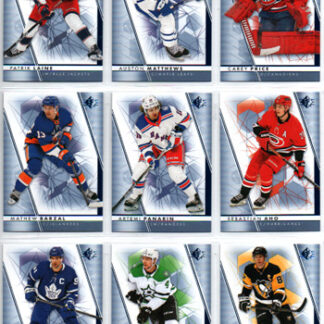 2022-23 SP Hockey BLUE PARALLEL #75 Mathew Barzal Islanders