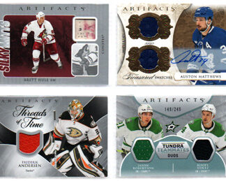 2023-24 Artifacts TREADS OF TIME #TT-FA Frederik Andersen (G) Ducks