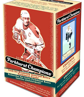 2022-23 Parkhurst Champions Hockey BLASTER Box Laatikko