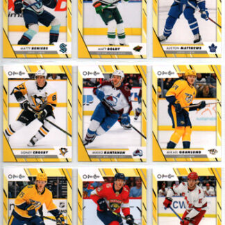 2023-24 O-Pee-Chee YELLOW PARALLEL #540 Erik Karlsson AS Sharks