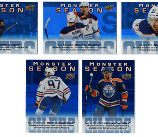 2023-24 UD Hockey Series 2 MONSTER SEASON # ....