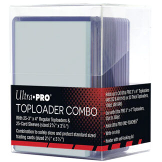 Ultra PRO COMBO Storage Box 1 kpl - Sleeves /25kpl -Toploader 35PT/25 kpl