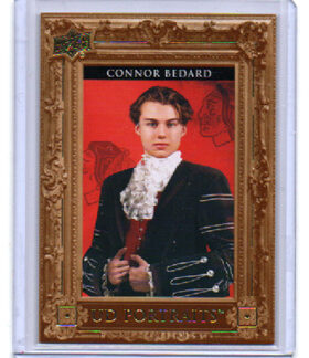 2023-24 UD Series 2 UD PORTRAITS #P60 Connor Bedard RC Blackhawks