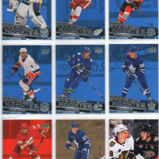 2023-24 UD NHL Star Rookies Set BLUE #14 Devon Levi (G) RC Sabres