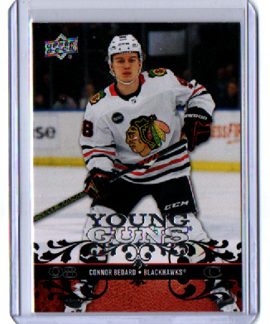 2023-24 UD Extended Series 08-09 Retro YOUNG GUNS #T-47 Connor Bedard RC Blackhawks