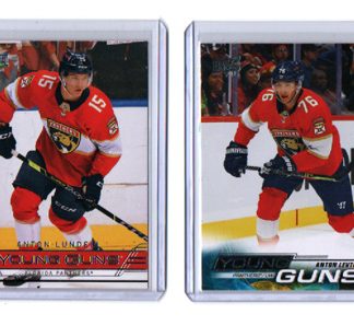2021-22 UD Extended YOUNG GUNS RETRO RC #T-86 Anton Lundell RC Panthers