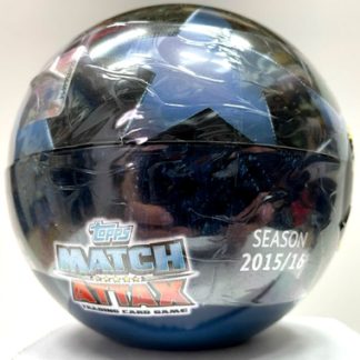 2015-16 Match Attax Champions League TIN BALL GIFT BOX                           