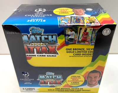 2017-18 Topps Match Attax Champions League 50-Pack Laatikko