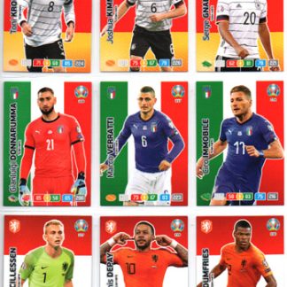2020 Panini UEFA EURO #218 Nicolò Barella (Italy)