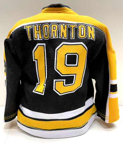 2003-04 Pacific Heads Up MINI SWEATERS Joe Thornton Bruins