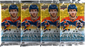 2024-25 Upper Deck Hockey Series 1,  12-Card Pack Pussi