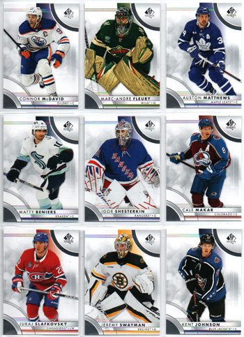 2023-24 SP Authentic Hockey #100 Moritz Seider Red Wings