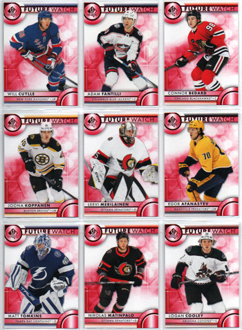 2023-24 SP Authentic LIMITED RED FUTURE WATCH RC #102 Ridly Greig RC Senators