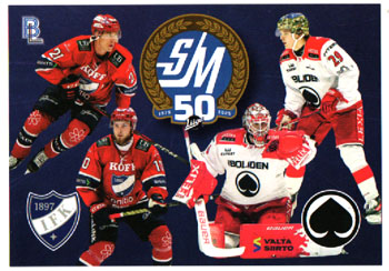 2024-25 BlueLine HIFK Team Set #NNo OVERSIZE CARD