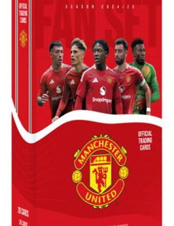 2024-25 Topps FAN SET Manchester United Box