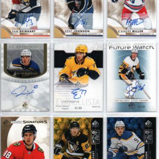 2023-24 SP Authentic HOLO FOIL BLUE #HF-33 Zach Benson Sabres