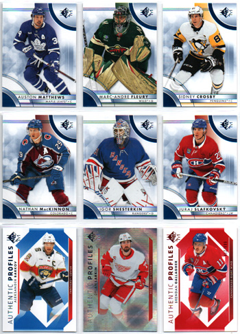 2023-24 SP Hockey BLUE #74 Kent Johnson Blue Jackets