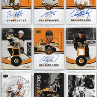 2023-24 UD Boston Bruins Hobby Set AUTOGRAPHS #BT-AB Andy Brickley Bruins