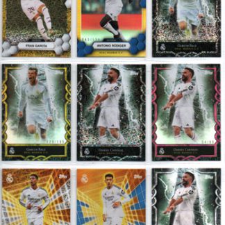 2024-25 Topps Real Madrid CF Fan Set FOIL 221/250 #17 Kylian MBappe (Real Madrid CF)