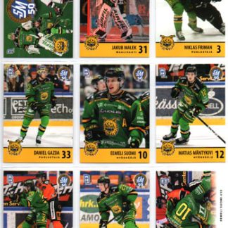 2024-25 BlueLine Ilves Team Set #1 Jakub Malek (G) Ilves
