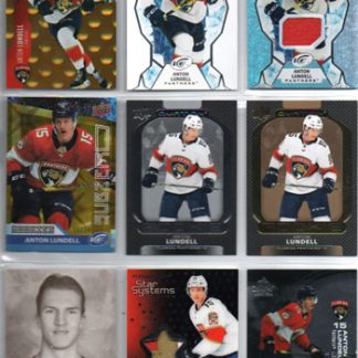 2021-22 UD Extented Hockey ROOKIE REFLECTIONS #18 Anton Lundell RC Panthers