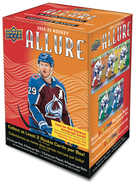 2024-25 UD Allure Hockey BLASTER Box Laatikko