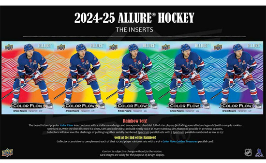 2024-25 UD Allure Hockey HOBBY Box Laatikko - Image 4