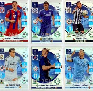 2014-15 Panini Champions League GAME CHANGER #326 Robert Lewandowski (FC Bayern)