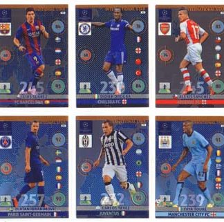 2014-15 Panini Champions League INTERNATIONAL STAR #343 Alexis Sánchez (Arsenal FC)