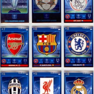 2014-15 Panini Champions League #25 Team Logo (FC Schalke 04)