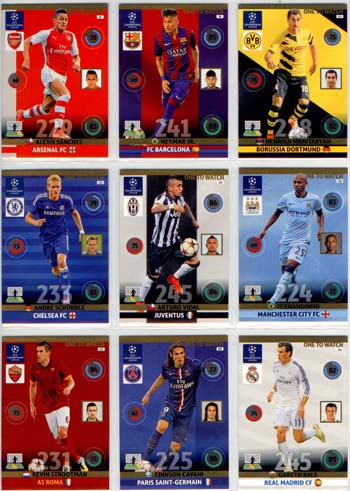 2014-15 Panini Champions League ONE TO WATCH #70 Neymar (FC