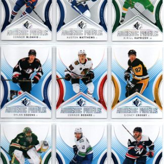 2024-25 SP Hockey AUTHENTIC PROFILES /1299 #AP-20 Auston Matthews Maple Leafs