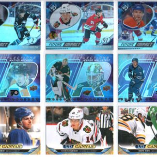 2024-25 UD Extended ROOKIE REFLECTIONS #RR-22 Bradly Nadeau RC Hurricanes