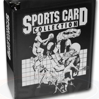 BCW 3" Album Sports Card BLACK (UUTUUS)