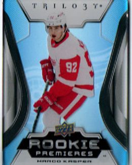 2023-24 UD Trilogy ROOKIE Premiers PLEXI Marco Kasper Red Wings #RP-8