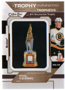 2021-22 O-Pee-Chee Patches TROPHY WINNER Phil Kessel Bruins #P-8