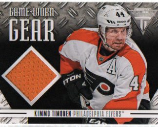 2012-13 Panini Titanium GAME WORN GEAR JERSEY  Kimmo Timonen #GG-KT